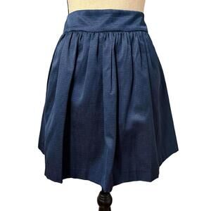 Banana Republic Blue Pleated Mini Skirt Size 8